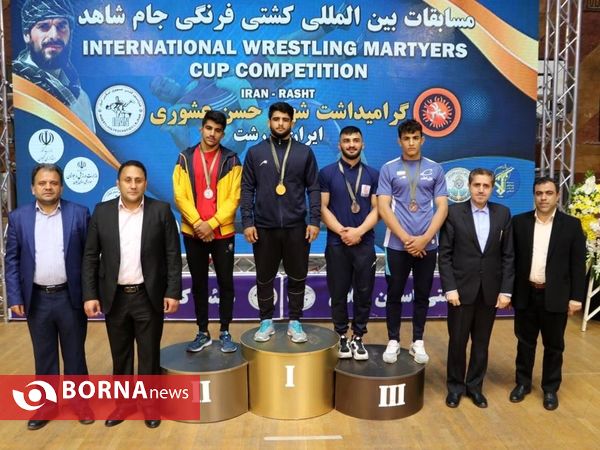 رقابت های بین المللی کشتی فرنگی جوانان جام شاهد_ رشت