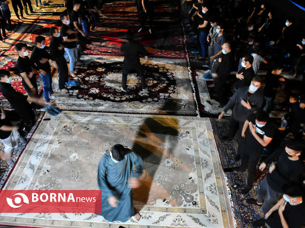 عزاداری شب عاشورای حسینی (ع) مهاجرین افغانی مقیم اراک