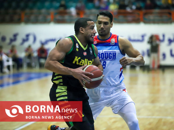 دیدار تیم های بسکتبال نبوغ - کاله