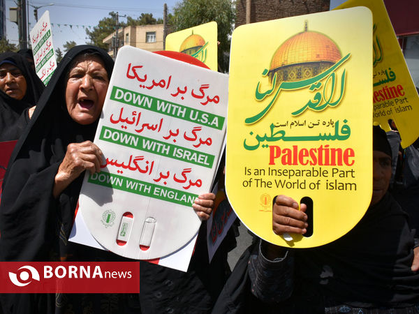راهپیمایی روز جهانی قدس در زاهدان
