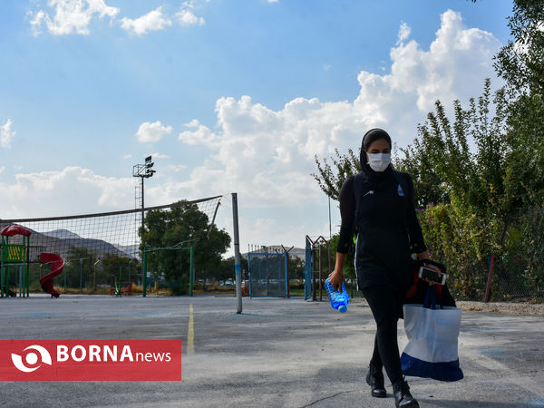 تمرینات ملیکا برون عضو تیم ملی کانوپولو
