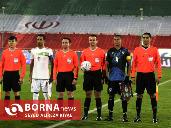 دیدار تیم‌های ملی فوتبال ایران و نیکاراگوئه