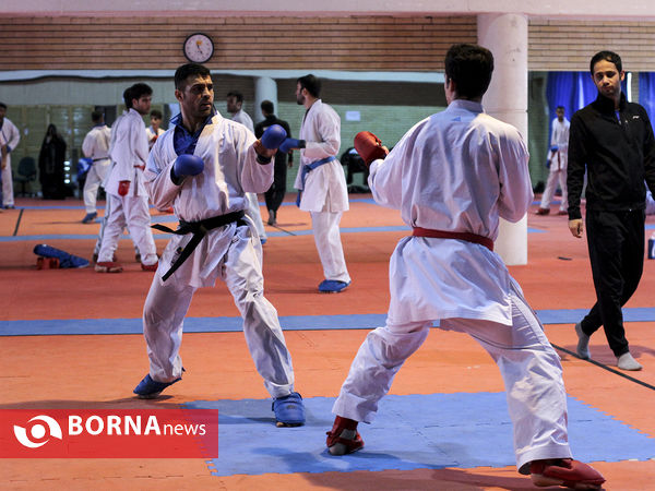 اردو آمادگی بزرگسالان تیم ملی کاراته برای اعزام به مسابقات جهانی