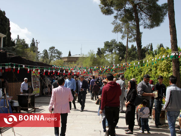 میهمانان نوروزی در ارگ کریمخان