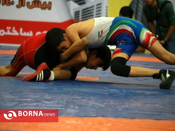 مرحله گروهی رقابت های کشتی خردسالان کشور گروه چهار- آبادان