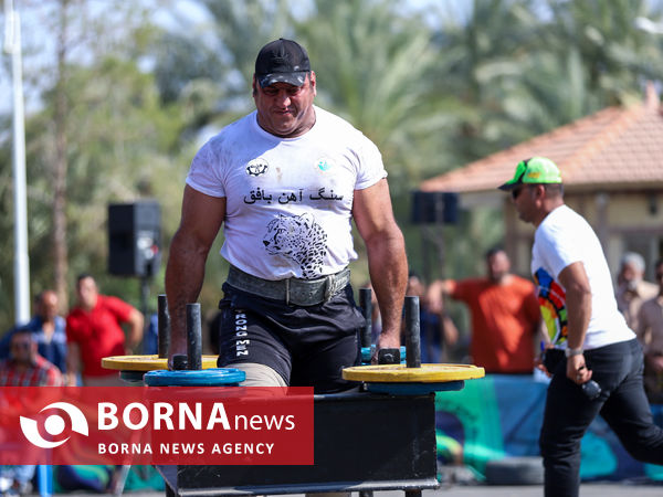 فینال مسابقات قویترین مردان کارگری