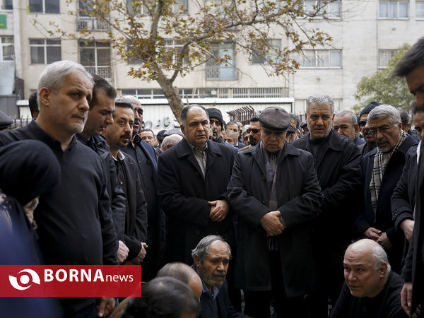 تشییع پیکر سیف الله یزدانی