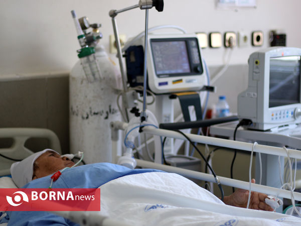 نبرد با کرونا بیمارستان نمازی شیراز