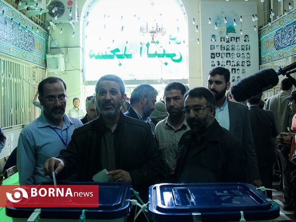 انتخابات ریاست جمهوری و شورای شهر و روستا در مسجد النبی -نارمک