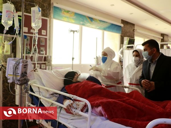 سال نو در کنار کادر درمان جنوب غرب خوزستان