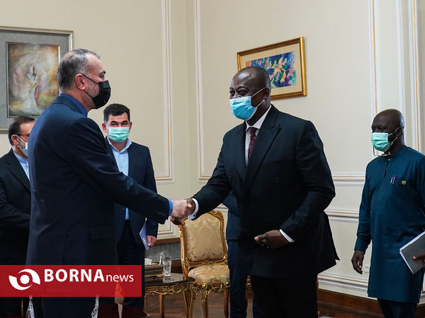 دیدار وزیر فرهنگ غنا با امير عبداللهيان