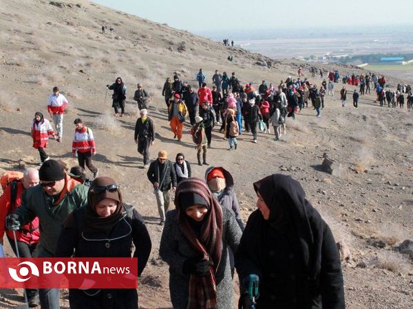 کوهپیمایی بزرگ خانوادگی در غرب استان تهران