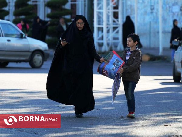 راهپیمایی روز 13 آبان شهرستان لاهیجان