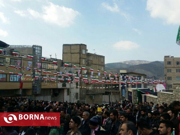 راهپیمایی 22 بهمن- شهرستان پردیس