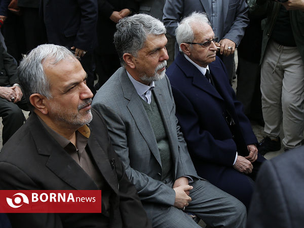 تشییع پیکر مرحوم جمشید مشایخی