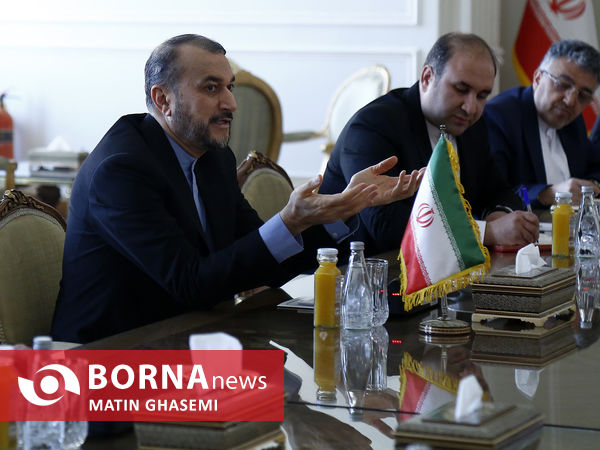 دیدار وزرا خارجه ایران و بلاروس