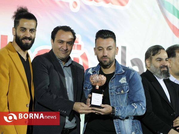 جشن قهرمانی فینال لیگ بزرگسالان هیات فوتبال شهرستان قدس