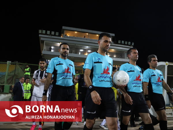 دیدار تیم های فوتبال صنعت نفت - نفت مسجدسلیمان