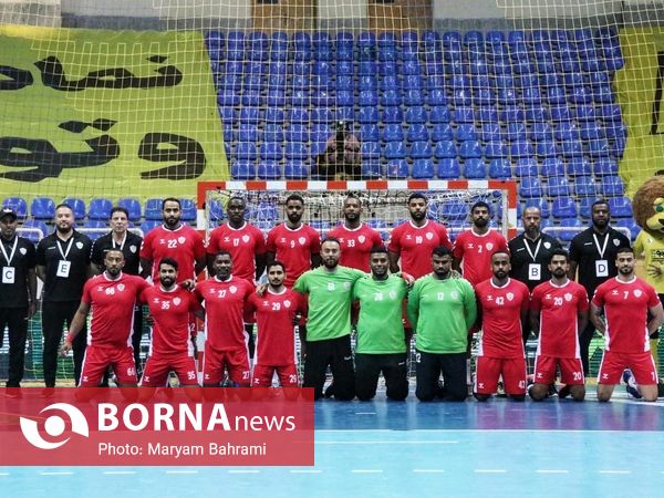 دیدار تیم های هندبال سپاهان - عمان کلاب