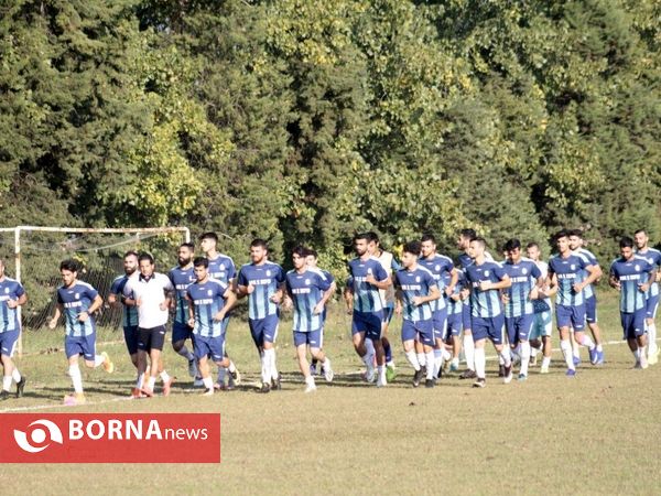 تمرینات تیم فوتبال ملوان بندرانزلی