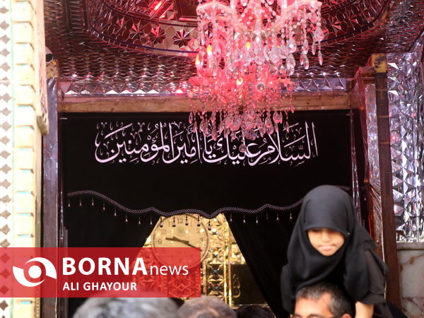 ازدحام زائران حسيني در نجف اشرف در آستانه اربعين