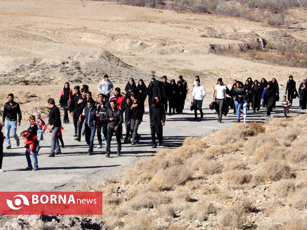 بزرگترین گردهمایی عزاداران رضوی فارس در شهرستان بوانات