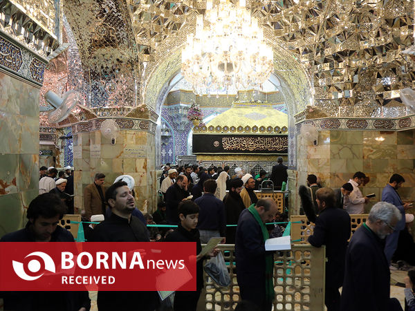 مراسم احیای شب نوزدهم ماه رمضان در حرم کریمه اهل‌بیت(س) 