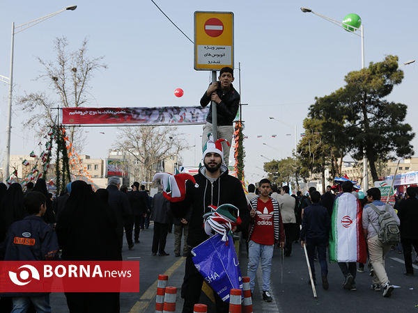 راهپیمایی 22 بهمن-خیابان نواب