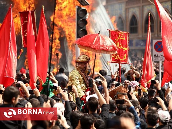 عاشورای حسینی در بازار تهران