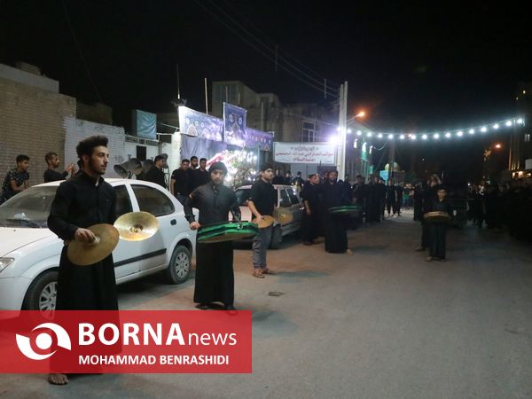 حال و هوای شب ششم محرم در خرمشهر