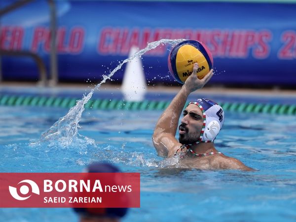 دیدار تیم های واترپلو ایران - چين