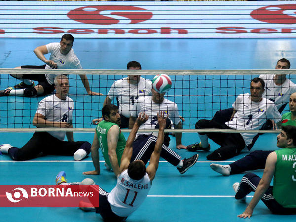 دومین روز از مسابقات لیگ جهانی والیبال نشسته در تبریز