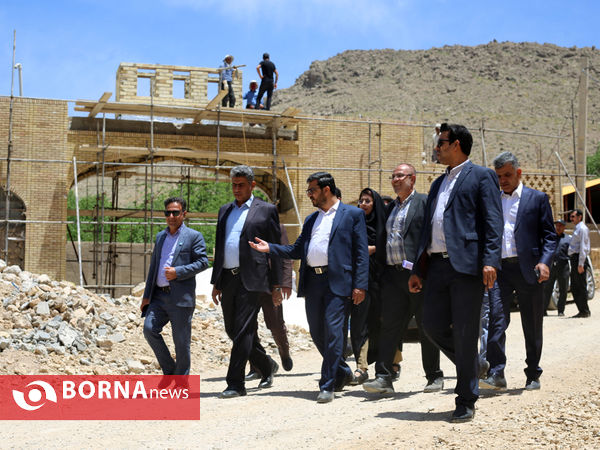 بررسی وضعیت اماکن گردشگری سپیدان توسط متولیان گردشگری فارس