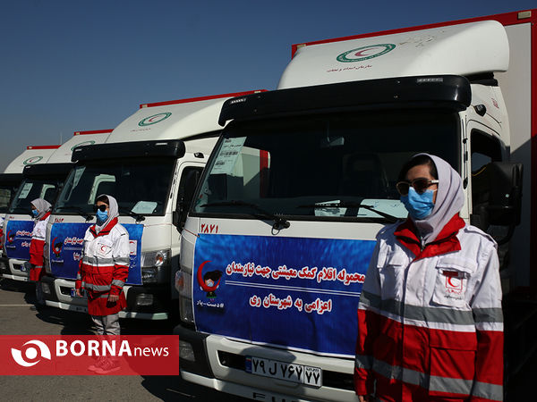 آیین توزیع ۴۴۲۰ بسته کمک معیشتی به نیازمندان استان تهران