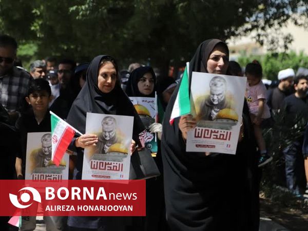 راهپیمایی روز جهانی قدس در خرمشهر