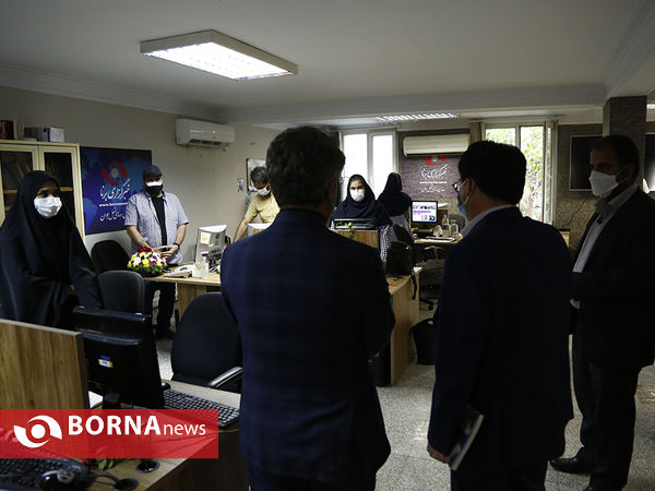 حضور معاون وزیر ورزش و جوانان در خبرگزاری برنا