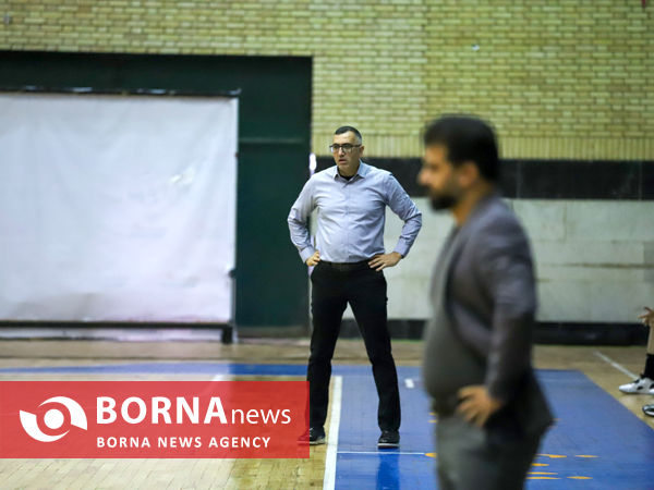 دیدار تیم های بسکتبال نبوغ - کاله