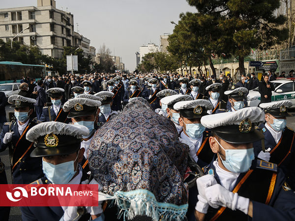 تشییع پیکر مرحوم اسماعیل جبارزاده