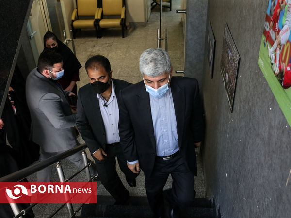 حضور رامین مهمان‌پرست در خبرگزاری برنا