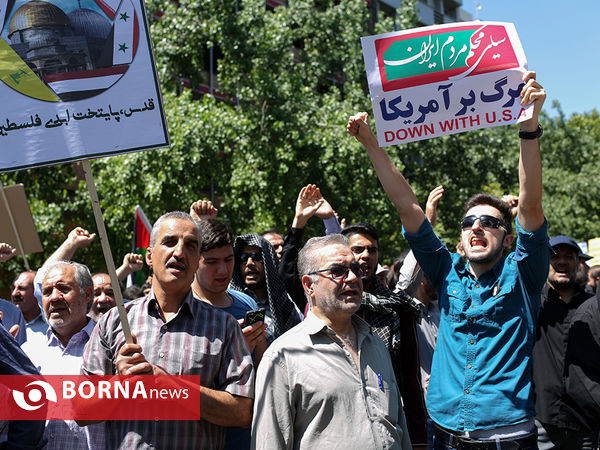 راهپیمایی روز جهانی قدس در تهران- ۴