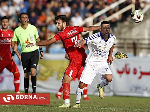 دیدار تیم های فوتبال سپیدرود رشت _ ملوان بندرانزلی