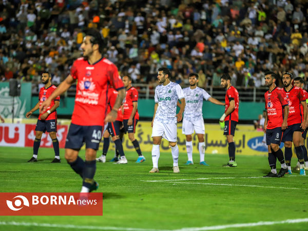 دیدار تیم های فوتبال آلومینیوم - نساجی