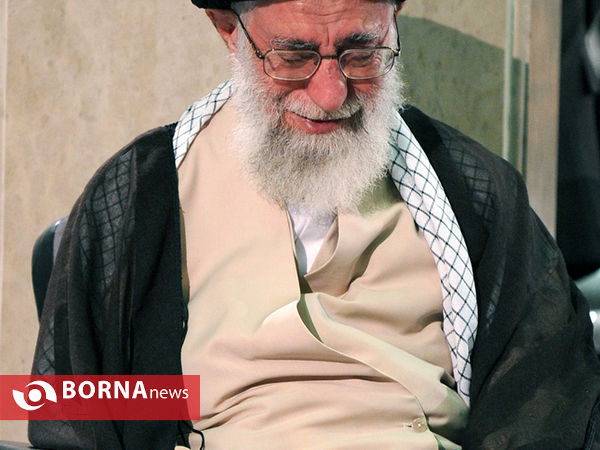 مراسم سوگواری امام علی (ع) درحضور رهبر معظم انقلاب
