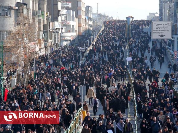 تشییع پیکر سردار شهید حاج قاسم سلیمانی در تهران - 2