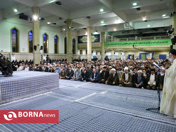 دیدار کارگزاران حج‌ با رهبر انقلاب