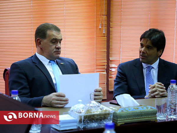 دیدار پارلمانی سفیر برزیل با وزیر ورزش