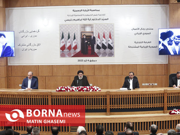 دیدار رییس جمهور با تجار و فعالان اقتصادی سوریه و ایران