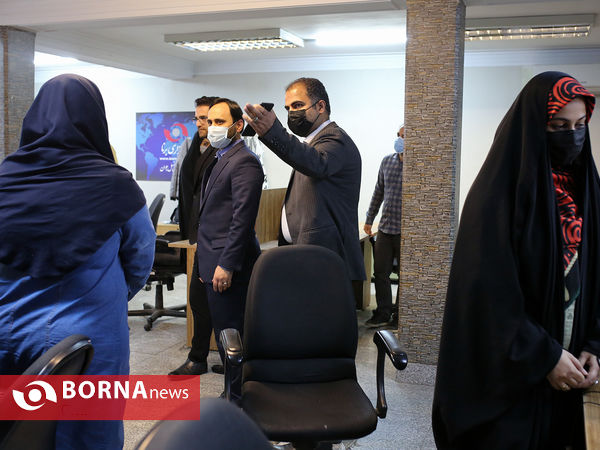 حضور سخنگوی دولت در خبرگزاری برنا