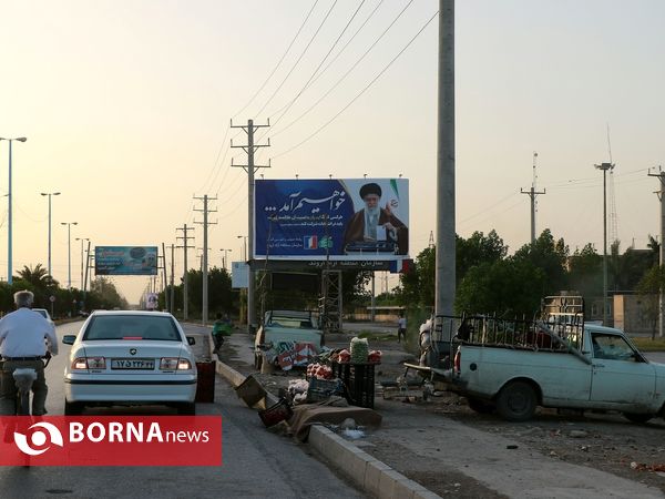 ششمین روز تبلیغات انتخاباتی در منطقه آزاد اروند