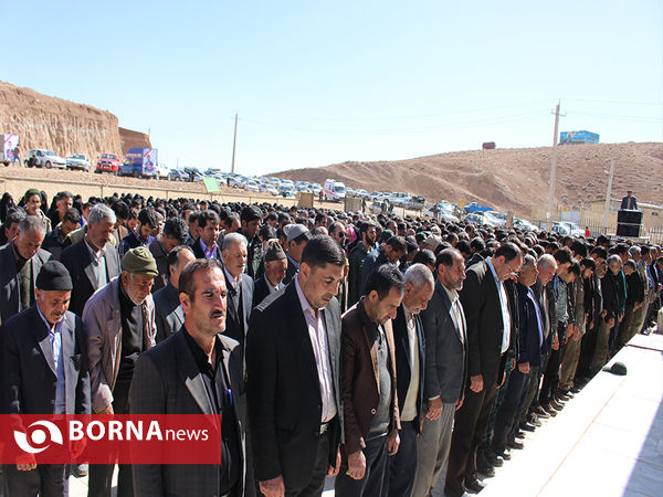 تشییع پدر شهیدان اکبری-صفاشهر